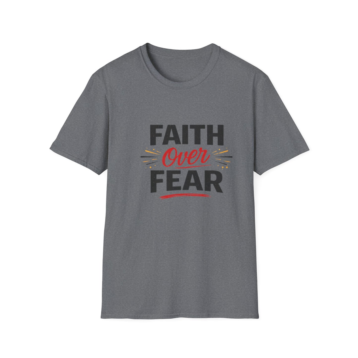 Faith Over Fear T-Shirt — Inspirational Christian Tee
