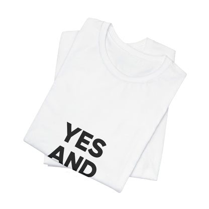 Yes And Amen Tee | Retro Americana diner sign tee, vintage menu style