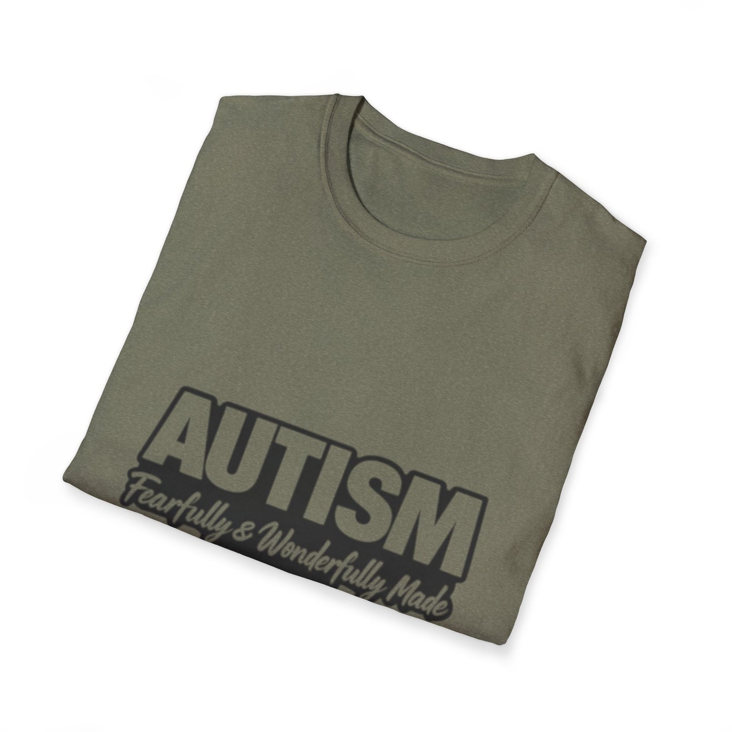 Autism — Fearfully & Wonderfully Made T-Shirt (Psalm 139:14)
