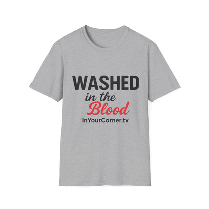 Washed in the Blood T-Shirt — Christian Faith Graphic Tee