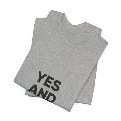 Yes And Amen Tee | Retro Americana diner sign tee, vintage menu style