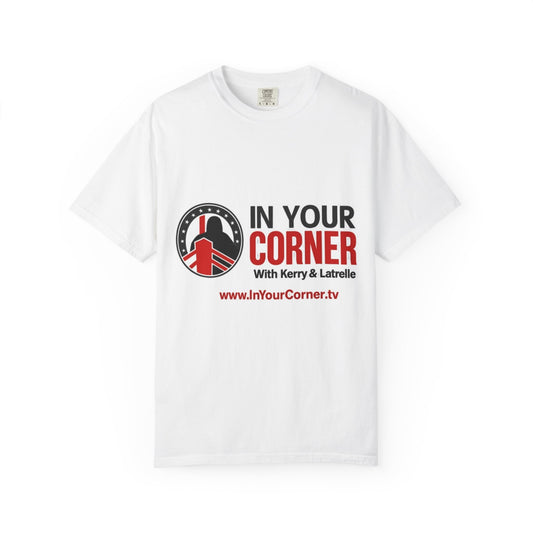 In Your Corner Logo T-Shirt — Kerry Pharr Boxing Trainer Tee