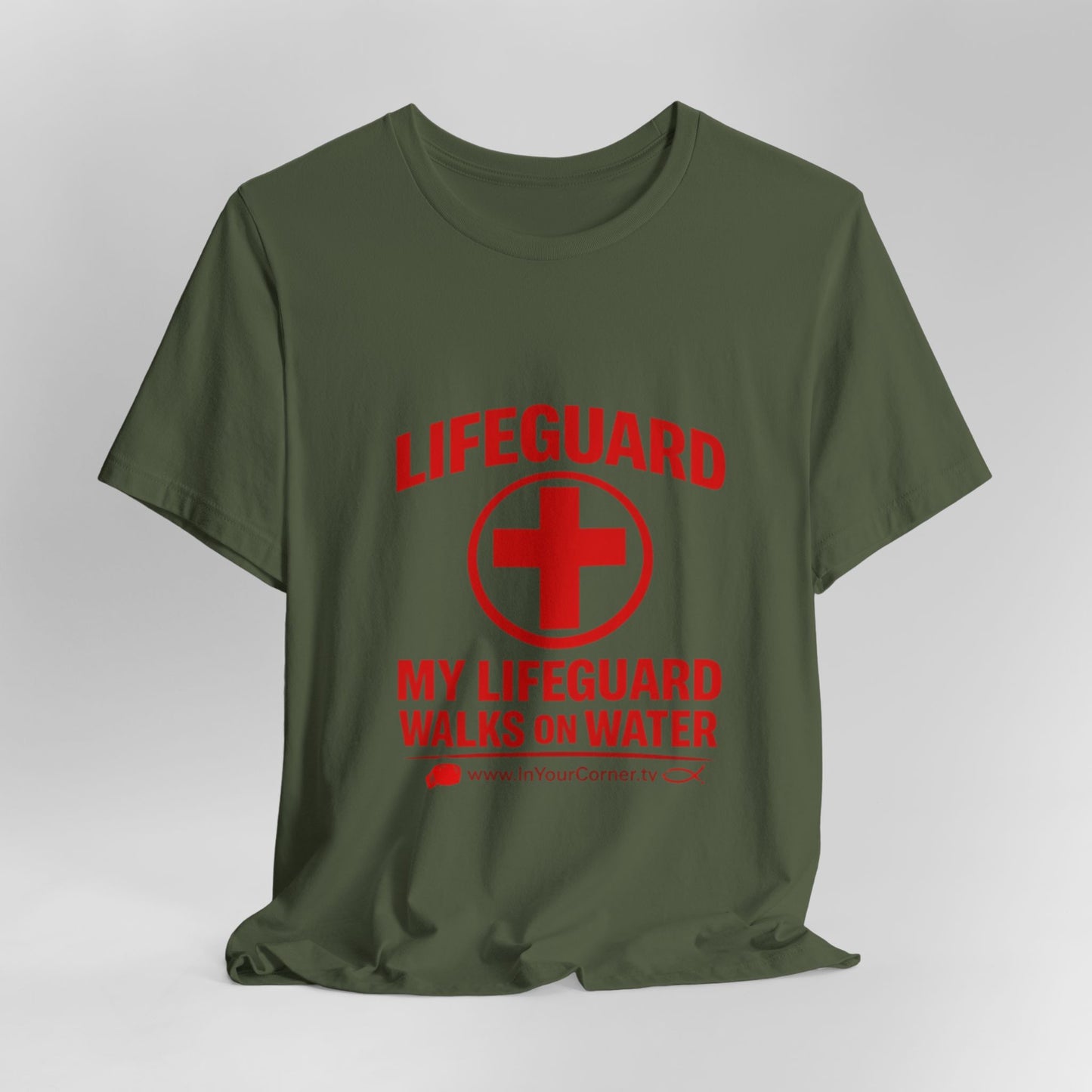 Lifeguard 'My Lifeguard Walks on Water' Tee