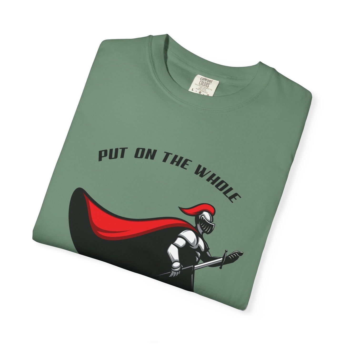 Armor of God T‑Shirt — 'Put On The Whole Armor of God' Christian Graphic Tee