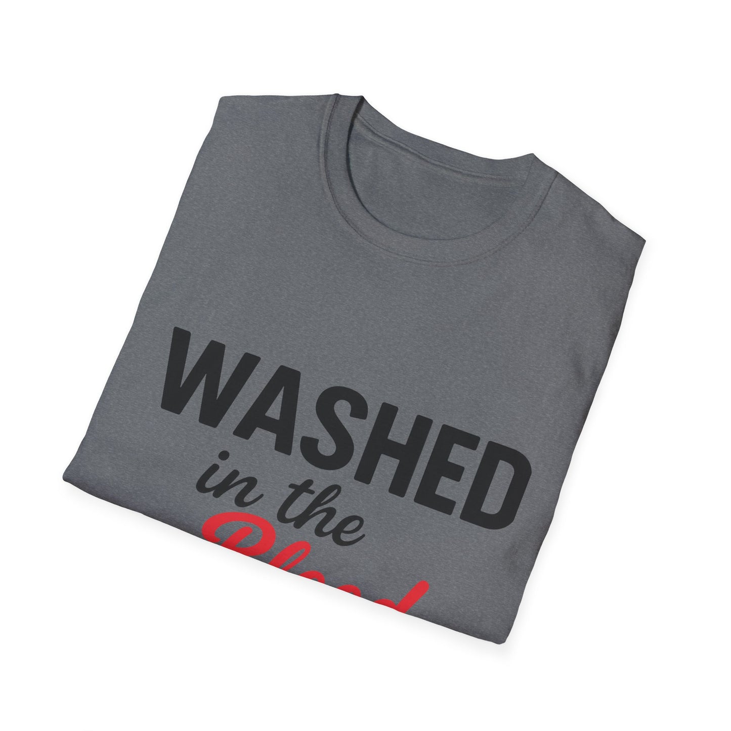Washed in the Blood T-Shirt — Christian Faith Graphic Tee