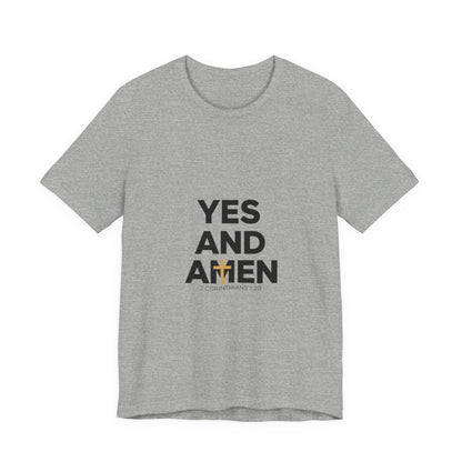 Yes And Amen Tee | Retro Americana diner sign tee, vintage menu style