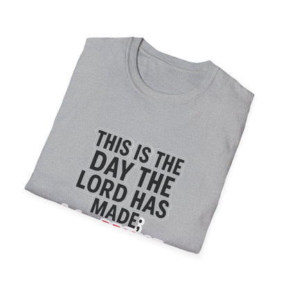 Christian T-Shirt — "This Is The Day" Psalm 118:24 Inspirational Tee