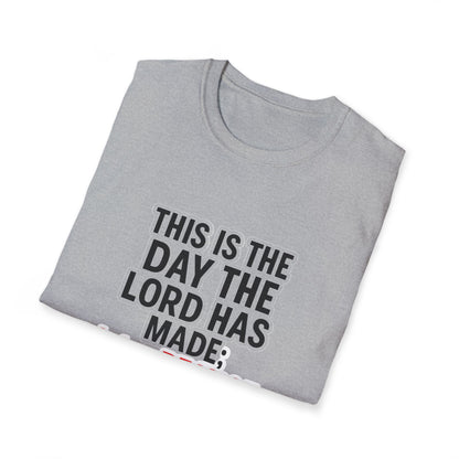 Christian T-Shirt — "This Is The Day" Psalm 118:24 Inspirational Tee