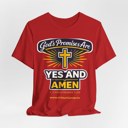 Faithful Promises T-Shirt — Scripture 'God Is Faithful' Prayer Tee