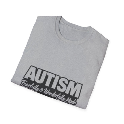 Autism — Fearfully & Wonderfully Made T-Shirt (Psalm 139:14)