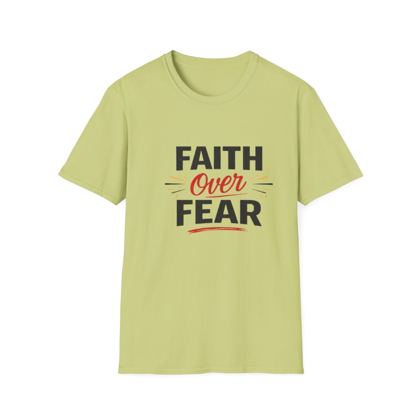 Faith Over Fear T-Shirt — Inspirational Christian Tee